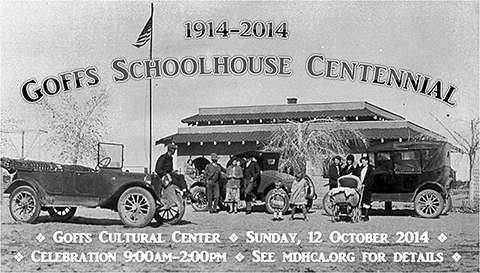 Goffs Schoolhouse Centennial