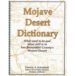 Mojave Desert Dictionary